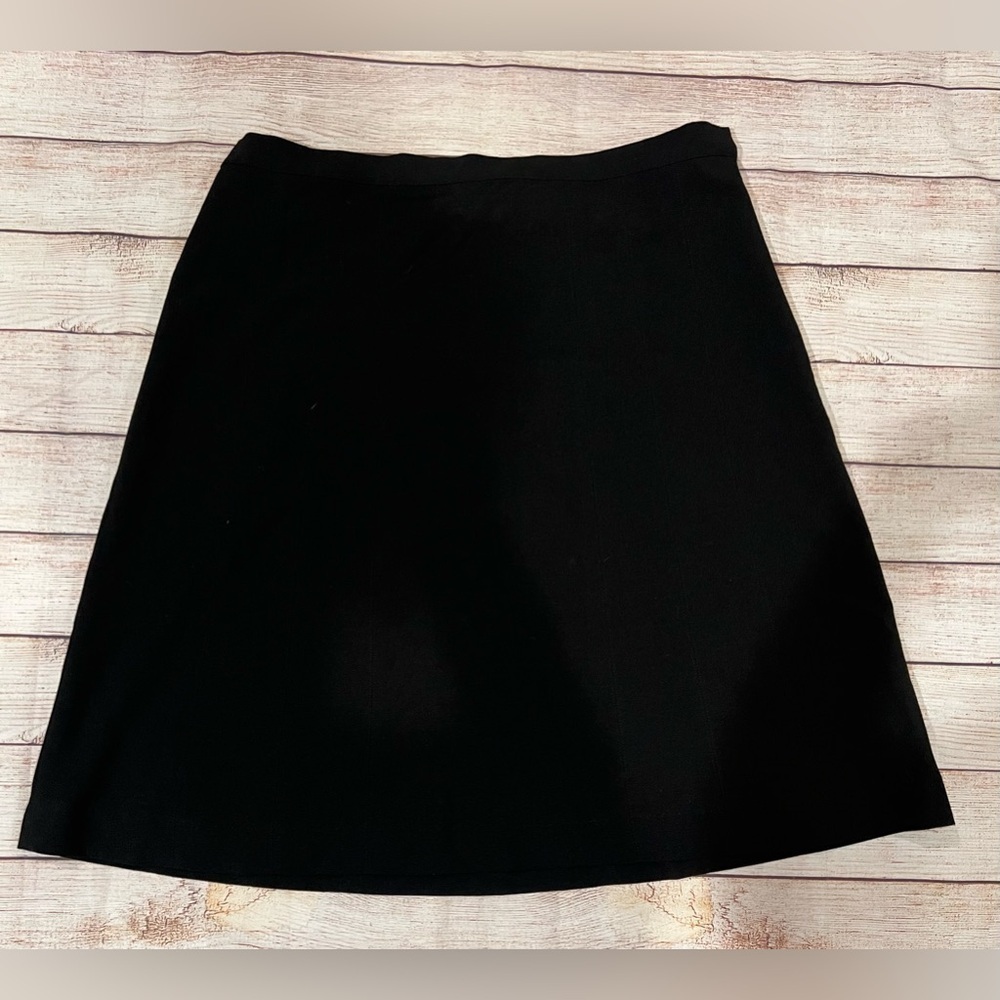 Coldwater Creek Black A Line Skirt Size Large